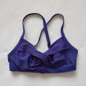 Athleta▪️Purple Twister Bikini Swim Top